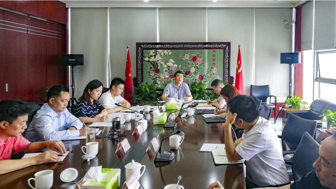 集团党委书记、董事长任丁率队赴k8凯发锦弘发展主题教育课题调研
