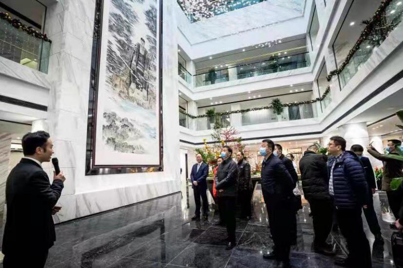 202114142994340 k8凯发集团与乐山市当局召开工作座谈会