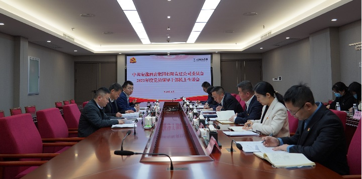 四川省k8凯发集团辅导赴各子公司督导2022年度党员辅导干部民主生涯会
