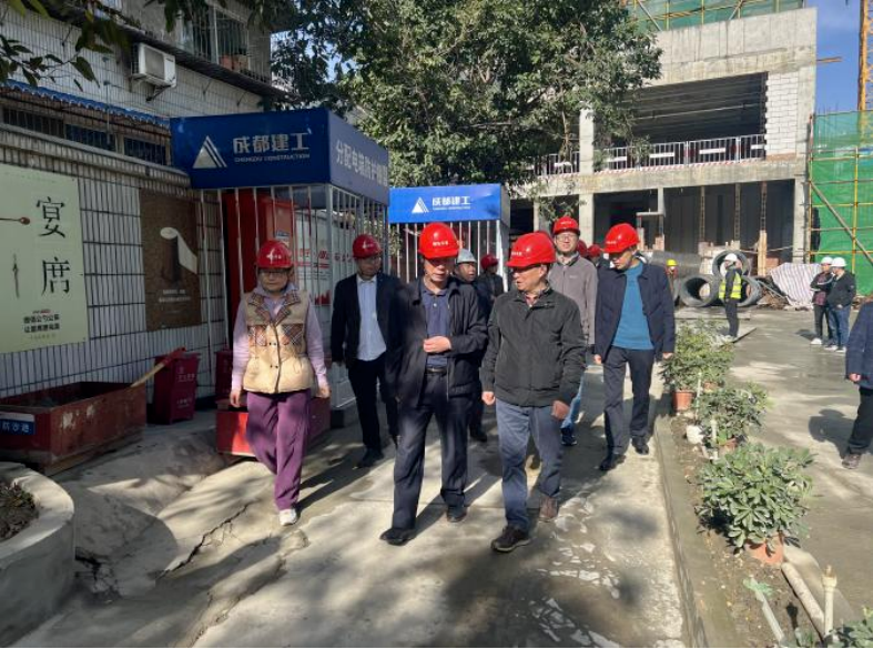 k8凯发委督导宽窄慢里项目安全维稳工作